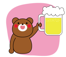 Placard Bear sticker #3840782