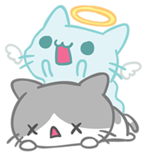 What does the cat say ... Meow 2 sticker #3840985