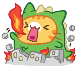 What does the cat say ... Meow 2 sticker #3840989