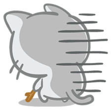 What does the cat say ... Meow 2 sticker #3840994