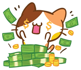 What does the cat say ... Meow 2 sticker #3840995