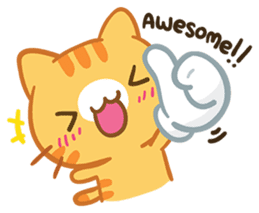 What does the cat say ... Meow 2 sticker #3840996