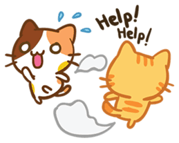 What does the cat say ... Meow 2 sticker #3840997