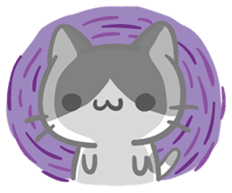 What does the cat say ... Meow 2 sticker #3840998