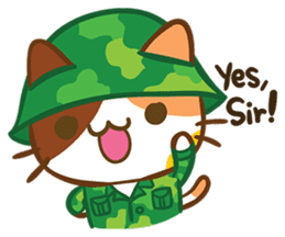 What does the cat say ... Meow 2 sticker #3841000