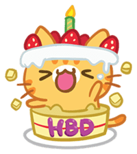 What does the cat say ... Meow 2 sticker #3841001