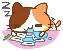 What does the cat say ... Meow 2 sticker #3841003