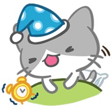 What does the cat say ... Meow 2 sticker #3841015