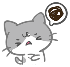 What does the cat say ... Meow 2 sticker #3841017