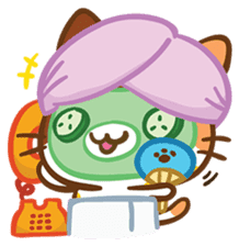 What does the cat say ... Meow 2 sticker #3841022