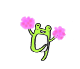 Mr. Frog sticker #3841224