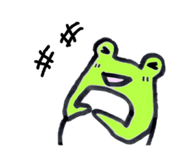 Mr. Frog sticker #3841227