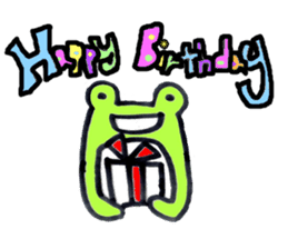 Mr. Frog sticker #3841231