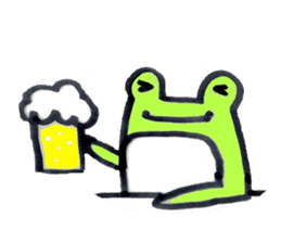 Mr. Frog sticker #3841240