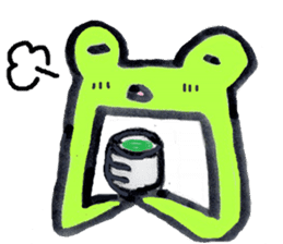 Mr. Frog sticker #3841241