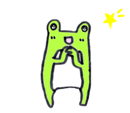 Mr. Frog sticker #3841245