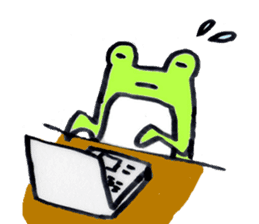 Mr. Frog sticker #3841254