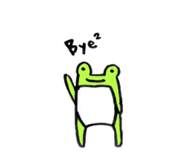 Mr. Frog sticker #3841259