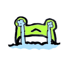 Mr. Frog sticker #3841260