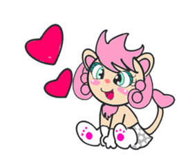 LION GIRL sticker #3841506