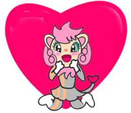 LION GIRL sticker #3841523