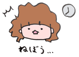 Daily life of Tepko who is around thirty sticker #3841710