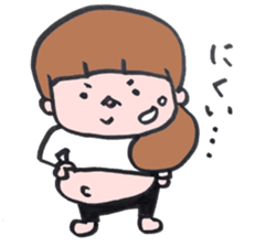 Daily life of Tepko who is around thirty sticker #3841719