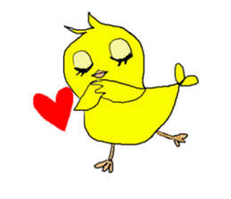Love, healing chicks 1 sticker #3841903