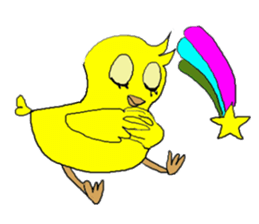 Love, healing chicks 1 sticker #3841923