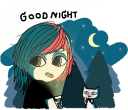 DEATHBERRY & HELL CAT sticker #3842152