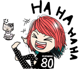 DEATHBERRY & HELL CAT sticker #3842153