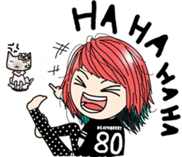 DEATHBERRY & HELL CAT sticker #3842153