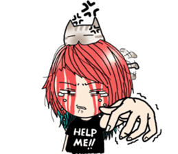 DEATHBERRY & HELL CAT sticker #3842156