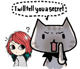 DEATHBERRY & HELL CAT sticker #3842163