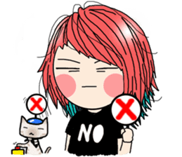 DEATHBERRY & HELL CAT sticker #3842168