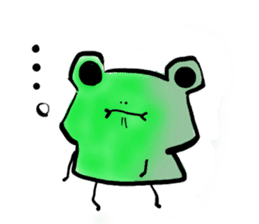 Tree frog. sticker #3842185