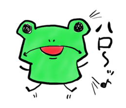 Tree frog. sticker #3842187