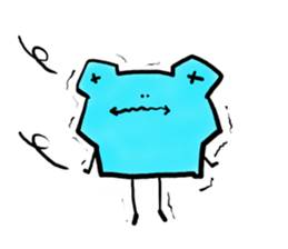 Tree frog. sticker #3842192