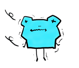 Tree frog. sticker #3842192