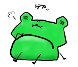 Tree frog. sticker #3842199