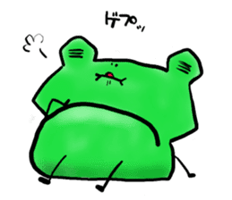 Tree frog. sticker #3842199