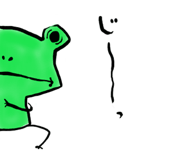 Tree frog. sticker #3842201