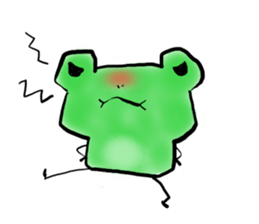 Tree frog. sticker #3842206