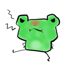 Tree frog. sticker #3842206