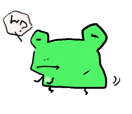 Tree frog. sticker #3842213