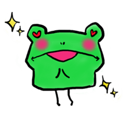 Tree frog. sticker #3842217