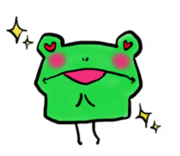 Tree frog. sticker #3842217
