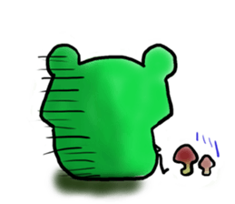 Tree frog. sticker #3842218