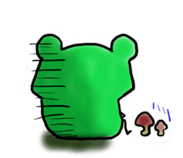 Tree frog. sticker #3842218