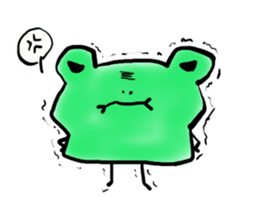 Tree frog. sticker #3842222